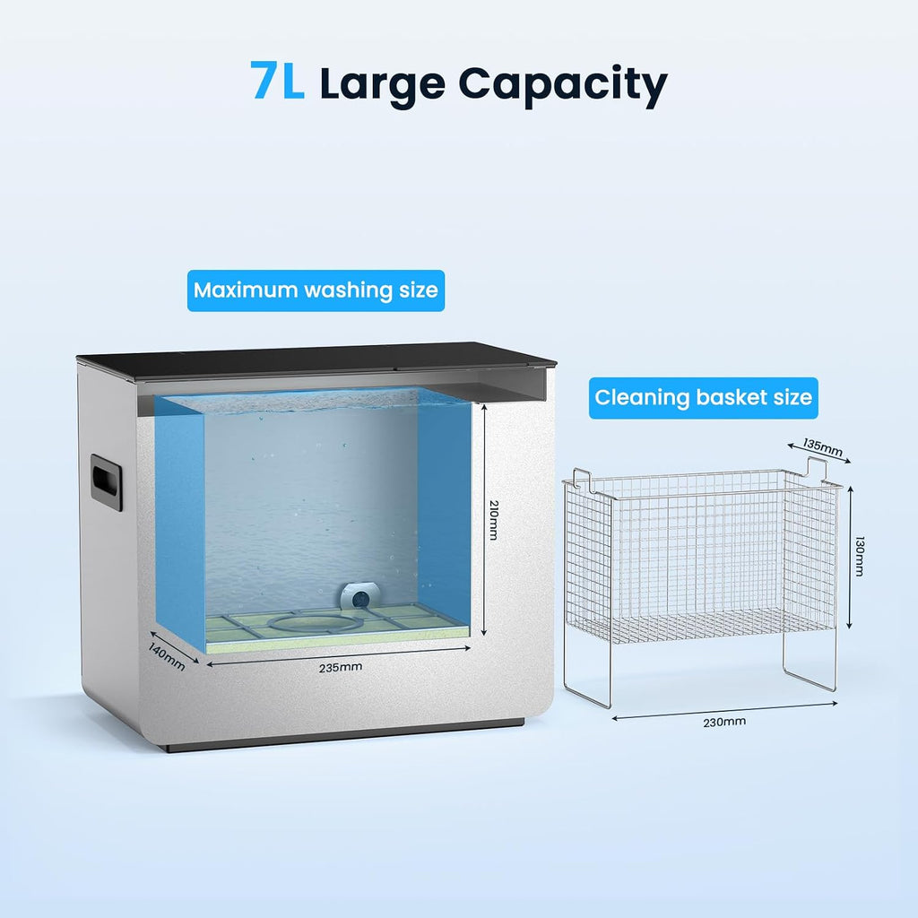 Uniformation Wash Machine Compatible with Resin 3D Printer, Wash Station for LCD/DLP/SLA 3D Printed Models, Resin Washer Cleaner Washing Size 9.3' x 5.5' x 8.3'