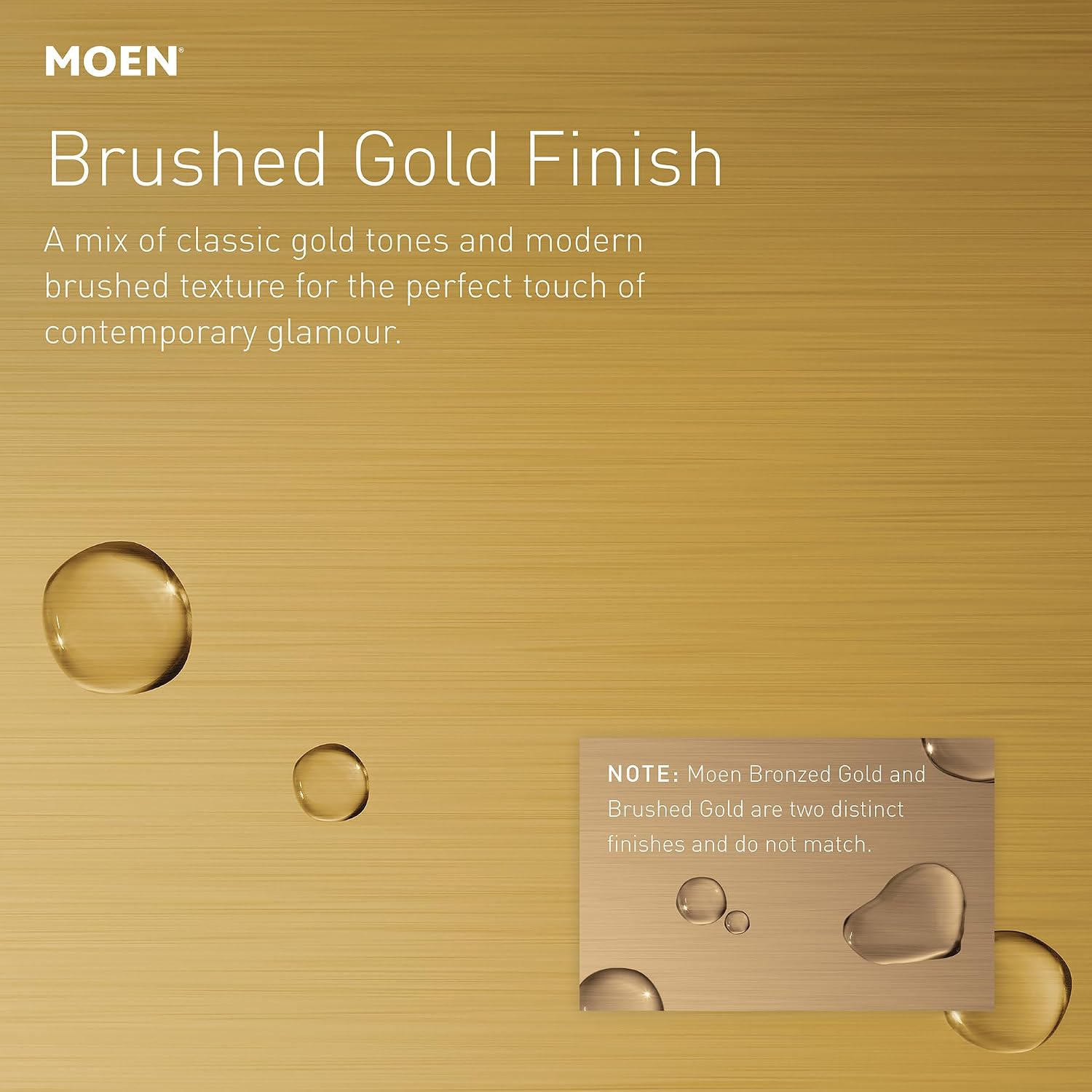 Moen Align Brushed Gold Eco-Performance Pressure Balancing Modern Tub and Shower Trim Kit with Showerhead, Lever Handle, and Tub Spout, Valve Required, T2193EPBG