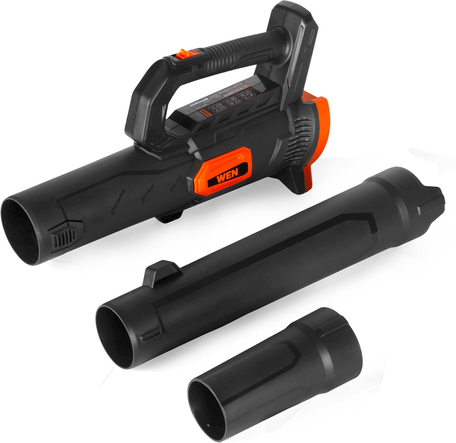 Wen 20V Max Cordless Hedge Trimmer, String Trimmer and Leaf Blower Combo Kit with 4Ah Battery and Charger (20VK3HTB)