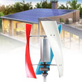 3000W DC Wind Turbine Generator Kit – 3-Blade Vertical Windmill for Marine, RV, Home & Hybrid Solar – Efficient 12V Renewable Energy Solution for Off-Grid Power