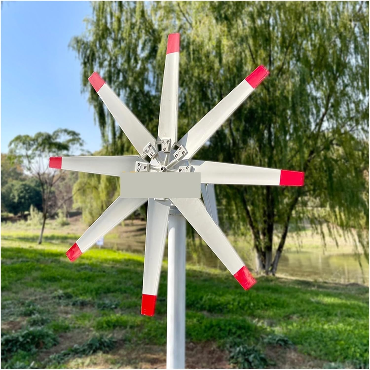 Wind Turbine Generator Kit, 3000W Horizontal Wind Turbine nerator 3KW 12V 24V 48V Alternator Free Energy Windmill for Home Farm for Hybrid Solar Wind System(48V)