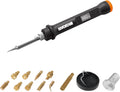 WORX - MAKER X - Soldering iron 20V - WX744.9 - 45W - Wood and metal profiling tool (Without battery, hub or charger, with: 9 pcs accessory set, 1 holder and iron connector, 1 case)