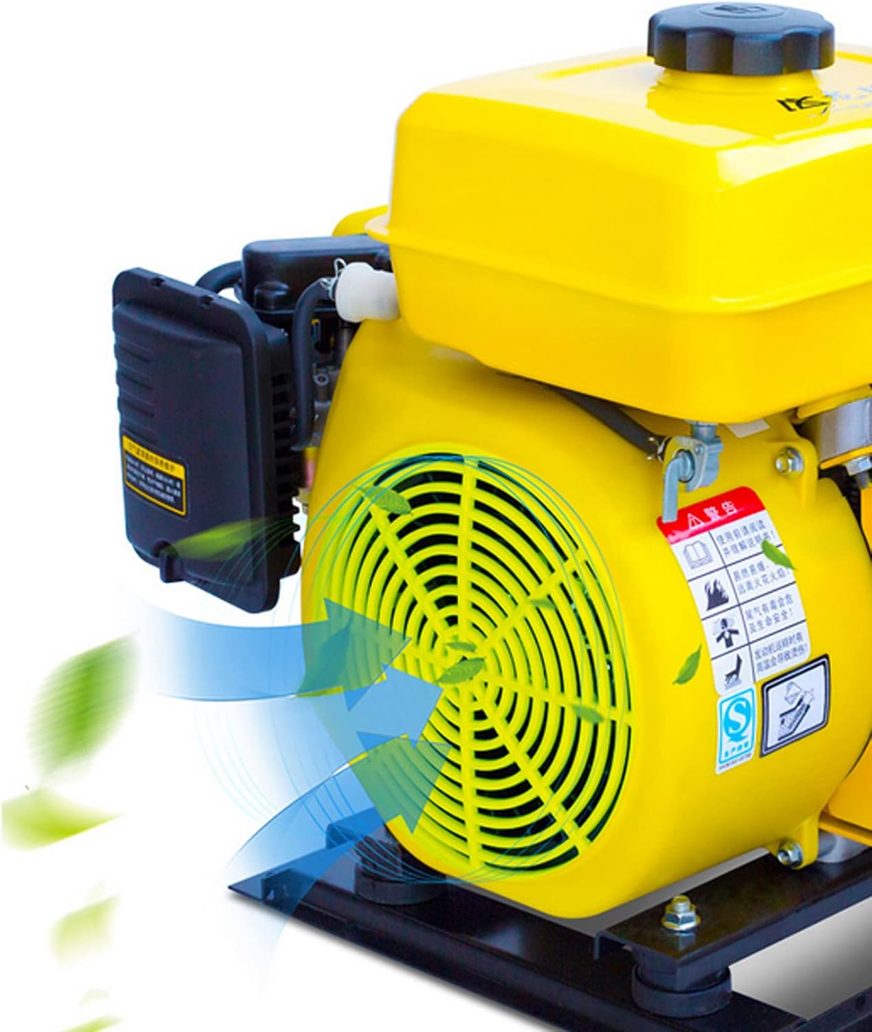 5KW Electric Vehicle Gasoline Generator Range Extender Electric Start Automatic Frequency Conversion Tricycle Generator (48V, Integrated Tank)