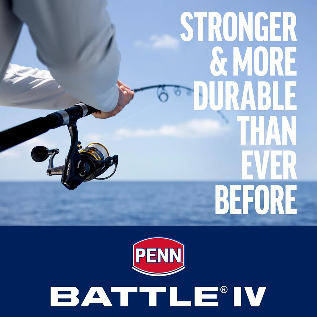 Penn Battle IV Spinning Reel and Fishing Rod Combo