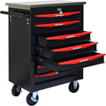Campfun 7 Drawer Tool Chest with Wheels, Rolling Tool Box Metal Tool Cart with Extra 7 Tool Storage Boxes, Tool Chest Workbench Tool Storage Cabinet for Garage Workshop Warehouse Repair Shop