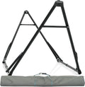 Tranquillo Unity Hammock Stand, Collapsible Camping Hammock and Stand, 800 lbs Capacity Steel Double Hammock Stand for 2 Persons, Steel Frame - Black