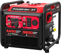 PowerSmart 4400W Dual Fuel Portable Generator, 223cc 4-Stroke OHV Gas/LPG Powered, 3600W Rated, 30A RV Ready & 120V Outlet, Recoil Start Backup Power for Home, RV and Jobsites, Model# MB5040DC