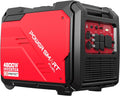 PowerSmart 4800-Watt Portable Inverter Generator with Electric Start, Super Quiet, Wheel Handle Kit, CO Protect, RV Ready, EPA Compliant