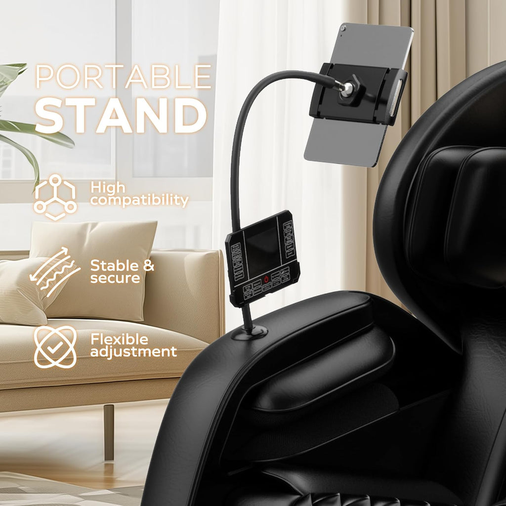 2026 Massage Chair Full Body, Zero Gravity SL-Track Shiatsu Massage Recliner Chair with Body Scan, 6 Fix Point Rollers,Airbags,Deep Yoga Stretch, Heating Function, Black
