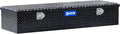 UWS EC20092 58-Inch Gloss Black Heavy-Wall Aluminum 5th Wheel Truck Bed Tool Box, RigidCore Lid