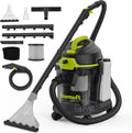 Extractor Vacuum Car Detailing, 4 Gallon Car shampooer Interior Cleaner, 5.5 Peak HP Wet Dry Upholstery Shampoo Vacuum Cleaner, 3 in 1 Carpet Extractor for Home/Shop (YDWM4-S)