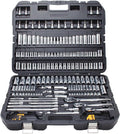 DEWALT Mechanics Tool Set, 192-Piece with Titanium Drill Bit Set, Pilot Point, 21-Piece (DWMT75049 & DW1361)