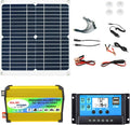 Solar Panel Kit 3000W with 50A Controller, 50W 12V Solar Panel, and Inverter for Off-Grid Power Supply - Complete Home Solar Generator System