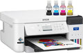 Epson SureColor F170 Dye-Sublimation Printer – Compact 8.5' x 11' Format – Includes Genuine Epson Ink, User Guide & Power Cable – Original OEM Product with Full Manufacturer Support
