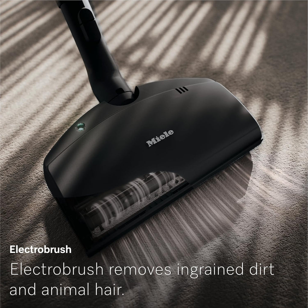 Miele Guard S1 Electro Bagged Canister Vacuum Cleaner, AirClean Plus Filtration, SEB 217-3 Electrobrush & SBB 300-3 Parquet Twister, 1200W Powerful Suction, Compact & Lightweight, Casa Grey