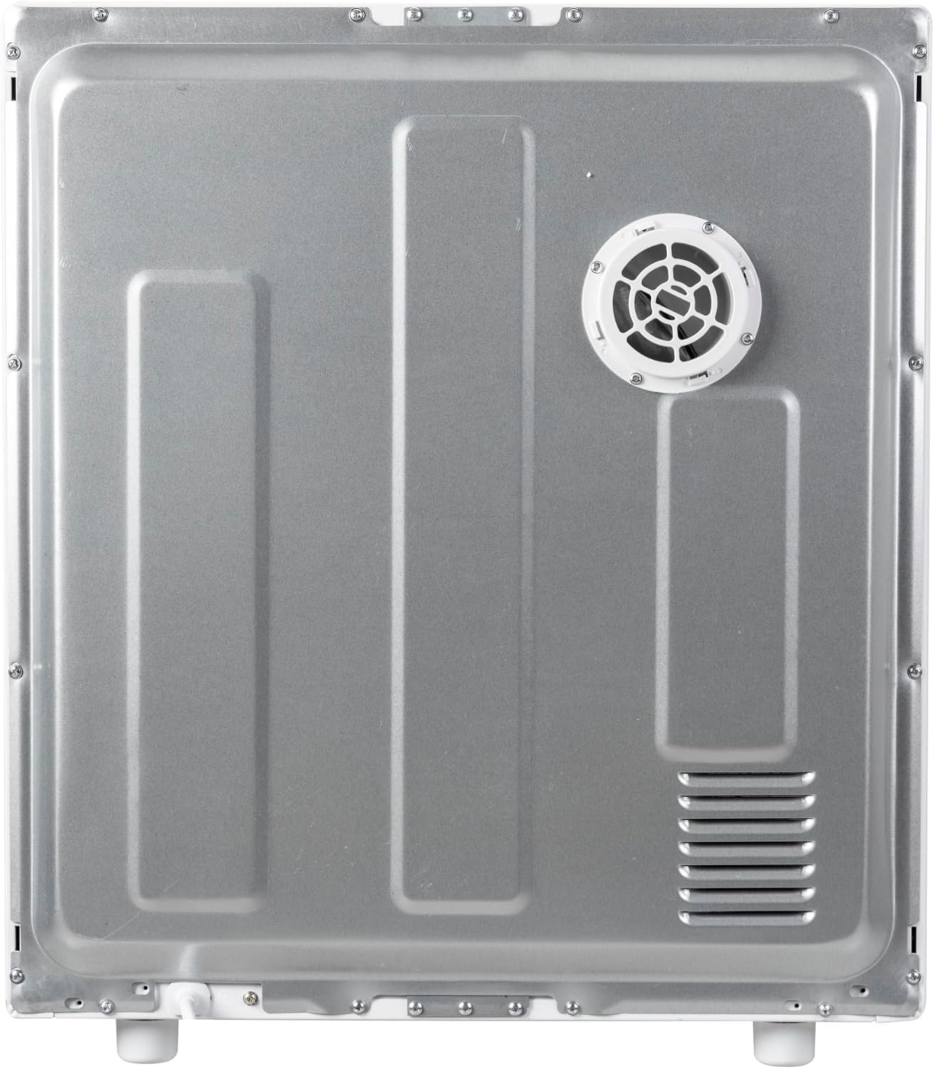 2.6 cu. ft. White Compact Electric Dryer