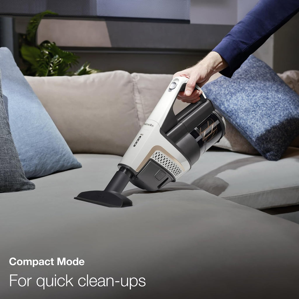 Miele Triflex HX2 Cat & Dog Self-Standing Cordless Stick Vacuum Cleaner 60 min runtime,Obsidian Black / Rose Gold