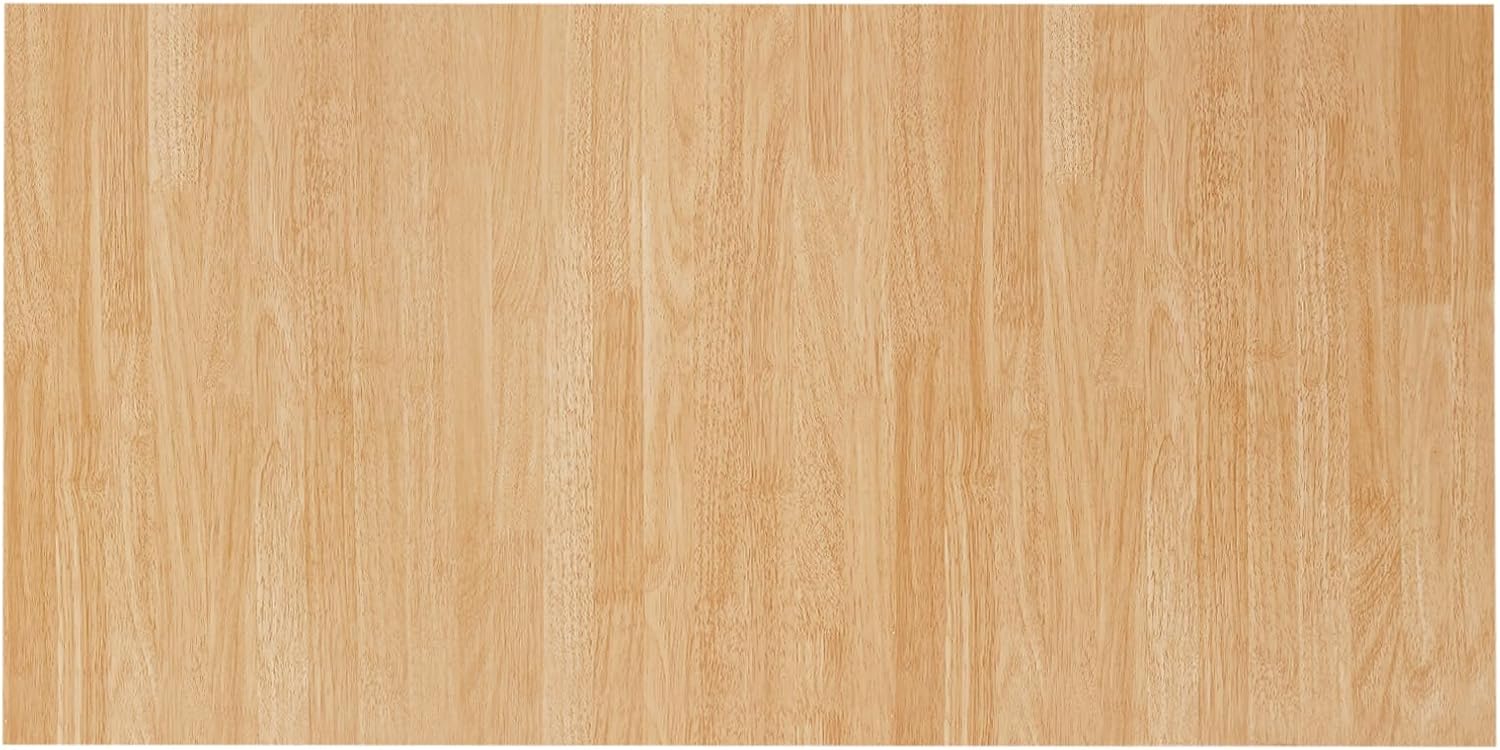 Butcher Block Countertop | 47x24in Wood Board Countertop | DIY Washer Dryer/Island/Kitchen Counter-top | countertop Cutting Board | 1102lbs Load Capacity | Wood Color | NO Base Legs, 1.38in Thick