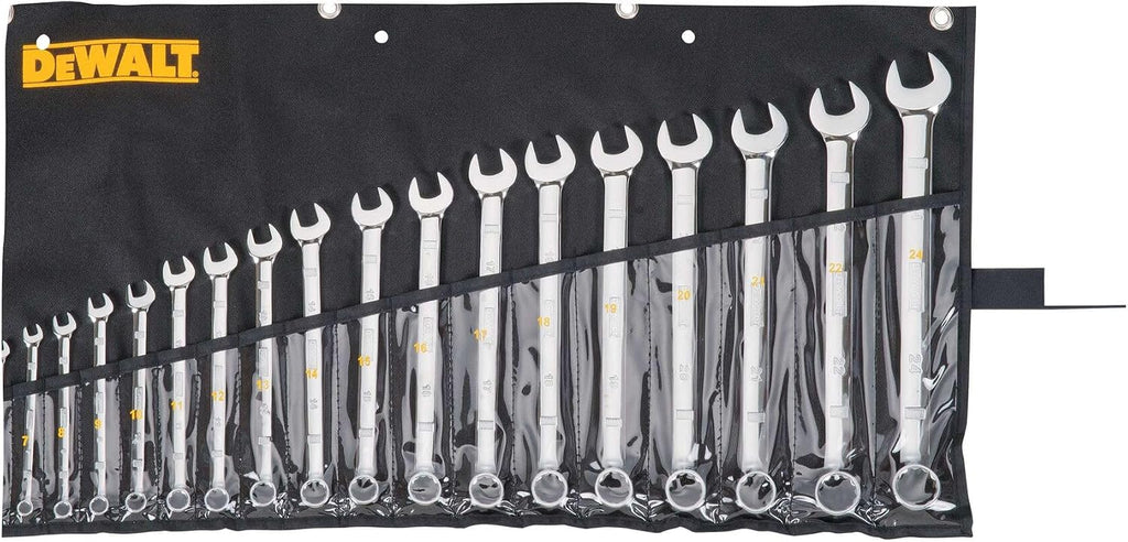 DEWALT Combination Wrench Set, MM, 18 Piece (DWMT19237)