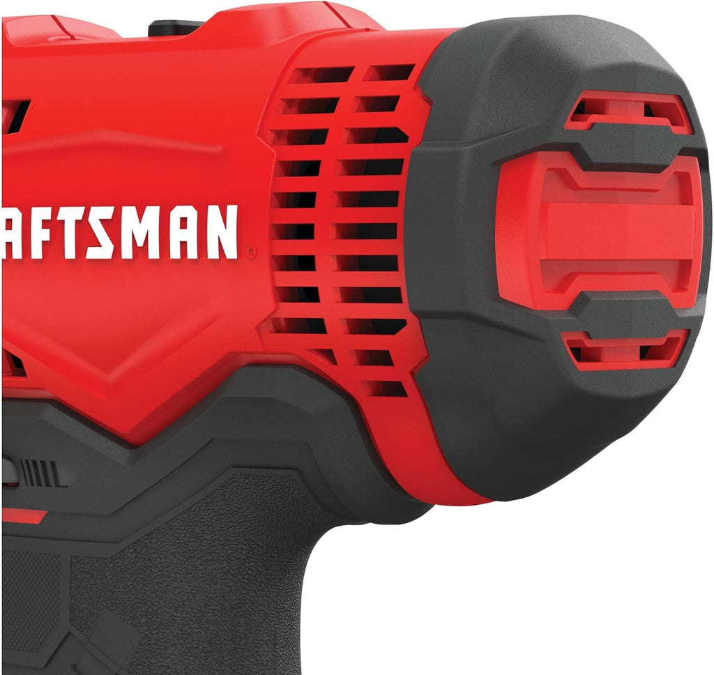 CRAFTSMAN V20 Cordless Drill/Driver Kit, 1/2 inch, Battery and Charger Included (CMCD701C2)
