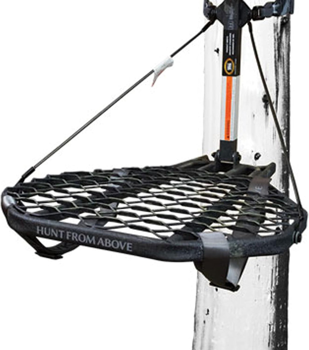 Hawk Hang-On Deer Hunting Tree Stand with XL Seat and Platform, Kickback LVL