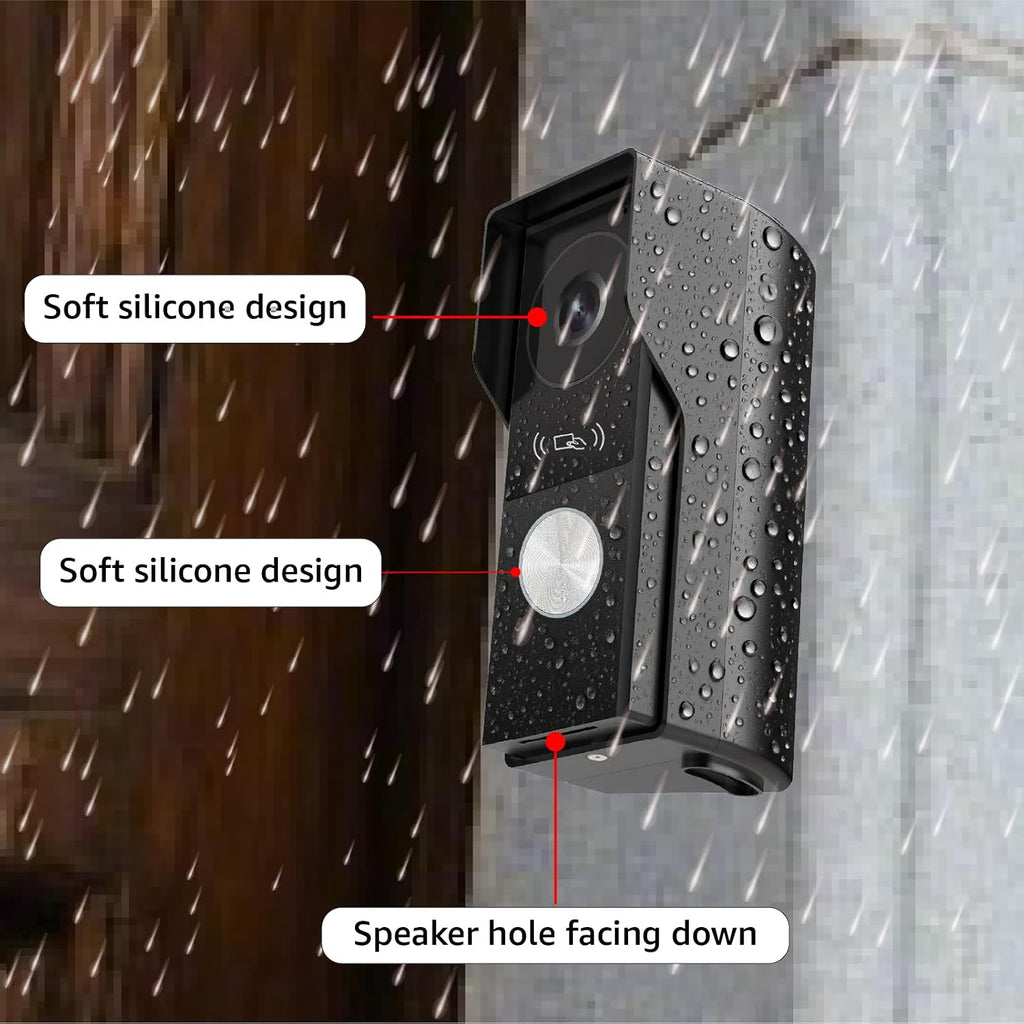 Smart Video doorbell intercom System videophone for Home with 10.1 inch Big Touch Screen, 1080p Night Vision doorbell Camera with Monitor, Tuya APP, Talk, Video Recording, Unlock, Playback