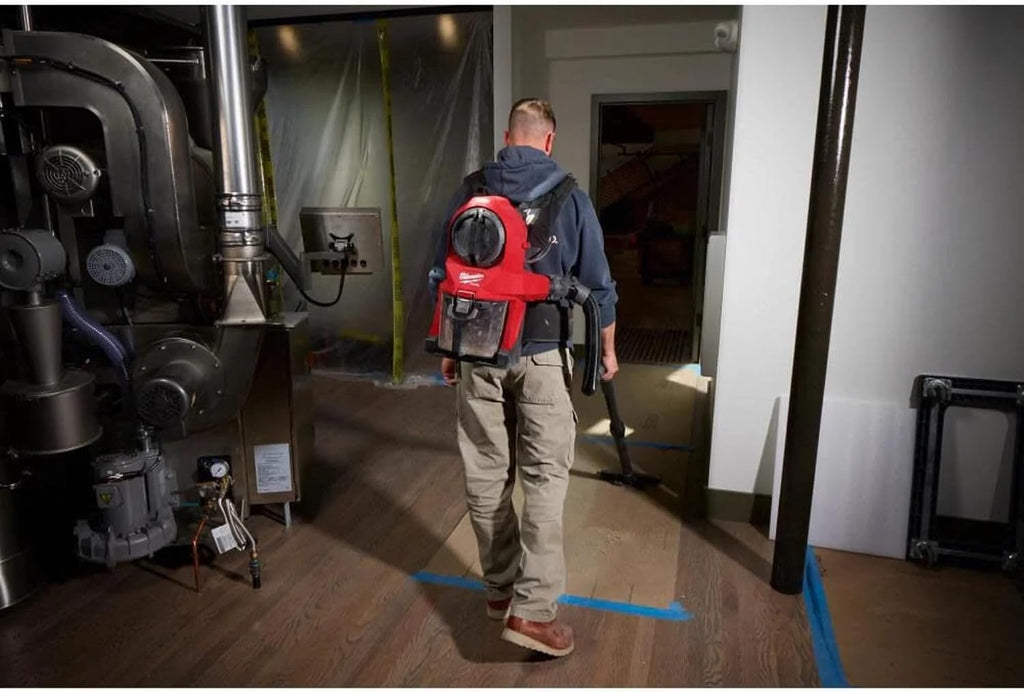 Milwaukee M18 Fuel 3-in-1 Lightweight Backpack, Red Black