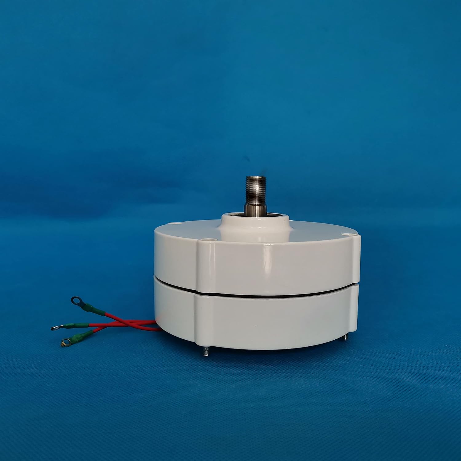 Wind Turbine Generator Kit, Wind Turbine Generator 1000W 2000W 3000W 12V 24V 48V 3 Phase Gearless Permanent Magnet AC Alternators For Wind Water Turbine for Hybrid Solar Wind System(With Base,12V_1600