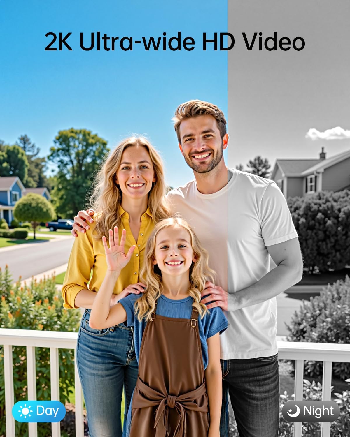 Smart Front Door Lock Sets: 2K HD Camera Lock with Doorbell Kits, Hornbill Fingerprint Keyless Entry Door Lock with Handles, WiFi Deadbolt(only 2.4G) for Remote Control, APP/Alexa/PIR,Satin Nickel