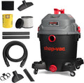 Shop-Vac 5430098 Ultra Quiet Wet/Dry Vacuum, 12 Gallon, 5.5 HP Powerful Suction & Heavy Duty for Jobsite, Garage, Workshop & Home