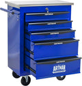 Campfun Tool Cart on Wheels 5 Drawers Rolling Tool Chest Workbench, Metal Tool Cabinet with Extra 7 Tool Storage Boxes, Tool Chest Combo Portable Mechanic Tool Cart for Garage Workshop Warehouse