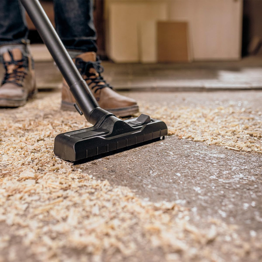 Kärcher Wet/Dry Shop Vacuum Cleaner WD 5 V-25/5/22, Blowing Function, Power: 1100 W, Plastic Tank: 25 l, Suction Hose: 2.2 m, Including Flat Filter, Floor and Crevice Nozzle