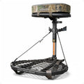 Hawk Hang-On Deer Hunting Tree Stand with XL Seat and Platform, Kickback LVL