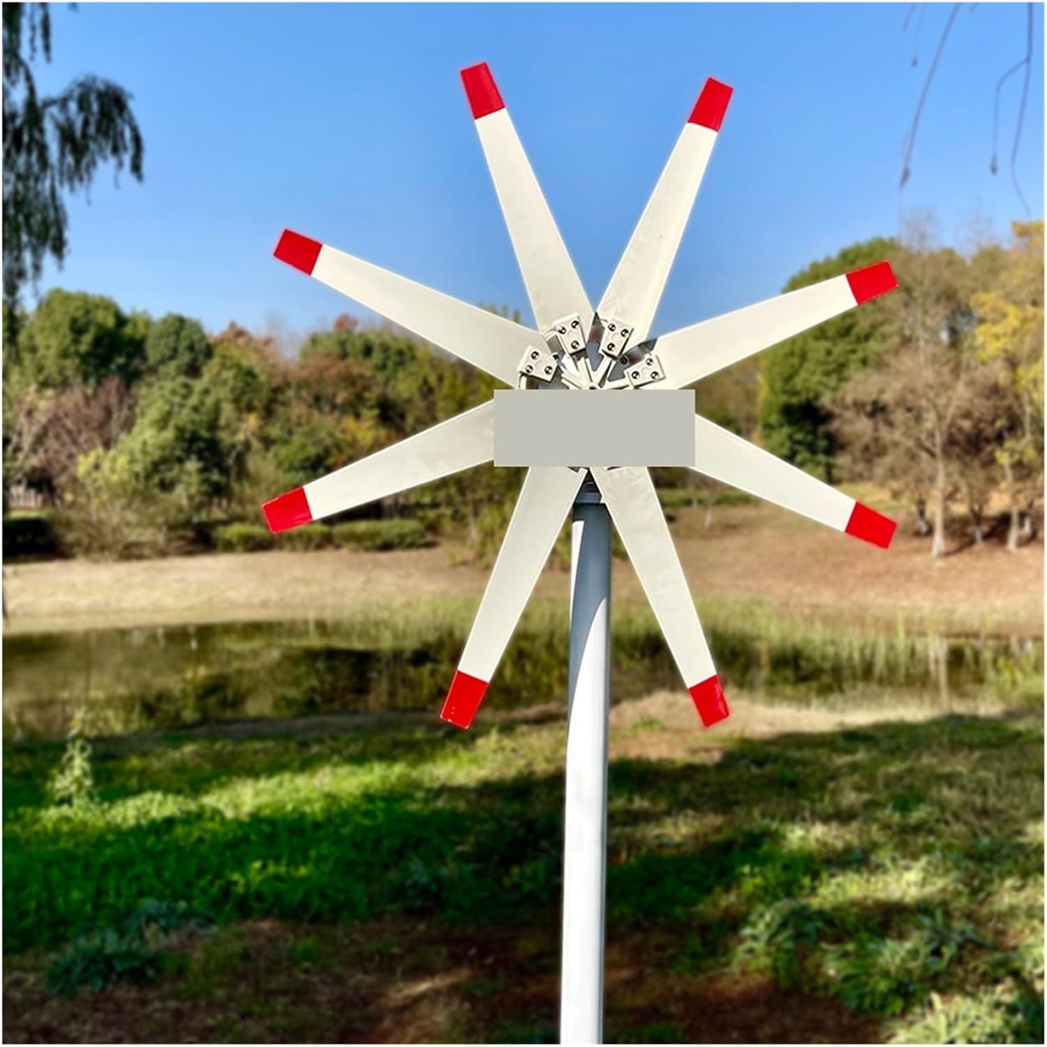 Wind Turbine Generator Kit, 3000W Horizontal Wind Turbine nerator 3KW 12V 24V 48V Alternator Free Energy Windmill for Home Farm for Hybrid Solar Wind System(48V)