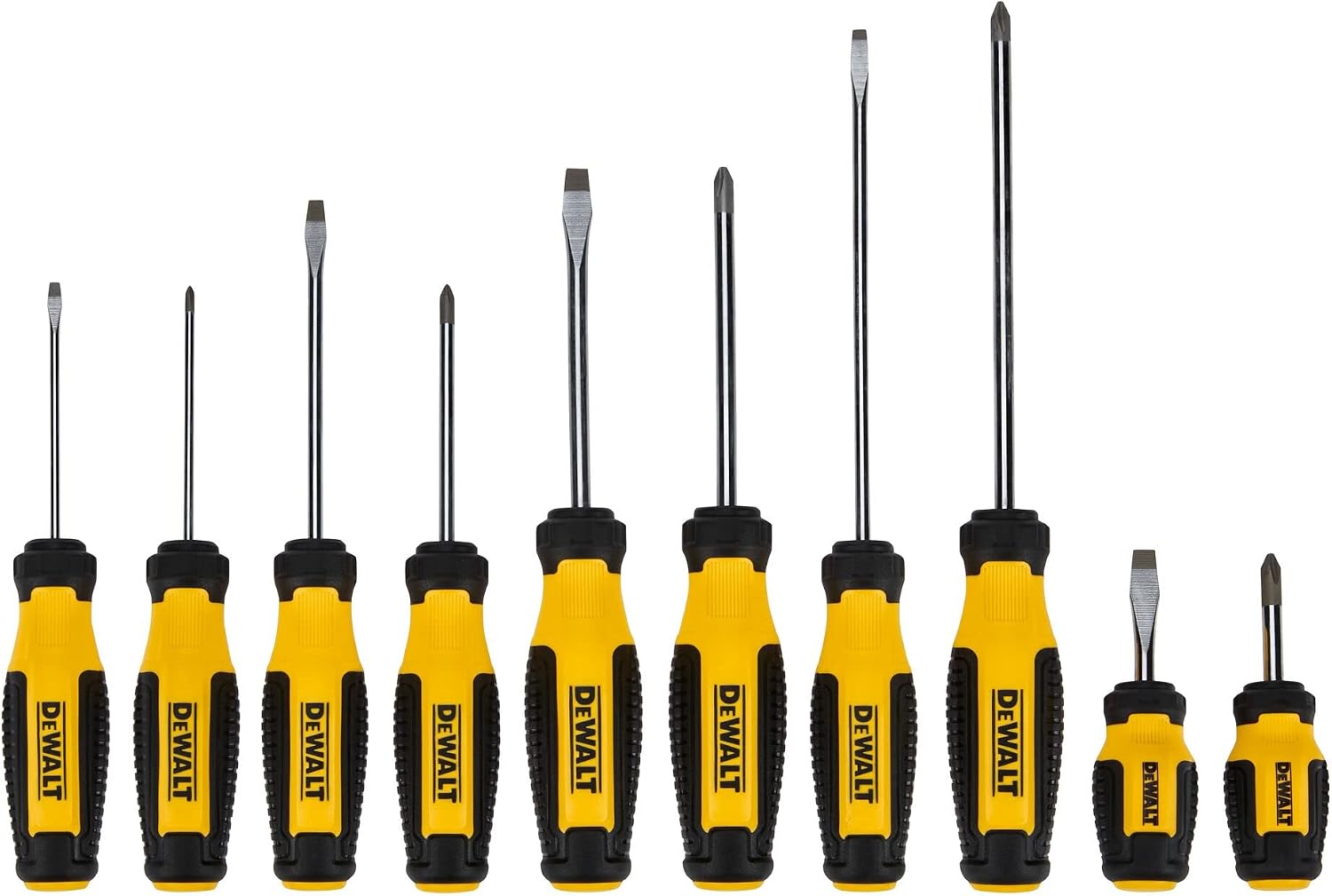 DEWALT Mechanics Tool Set (204 Pieces) and Screwdriver Set (10 Pieces)