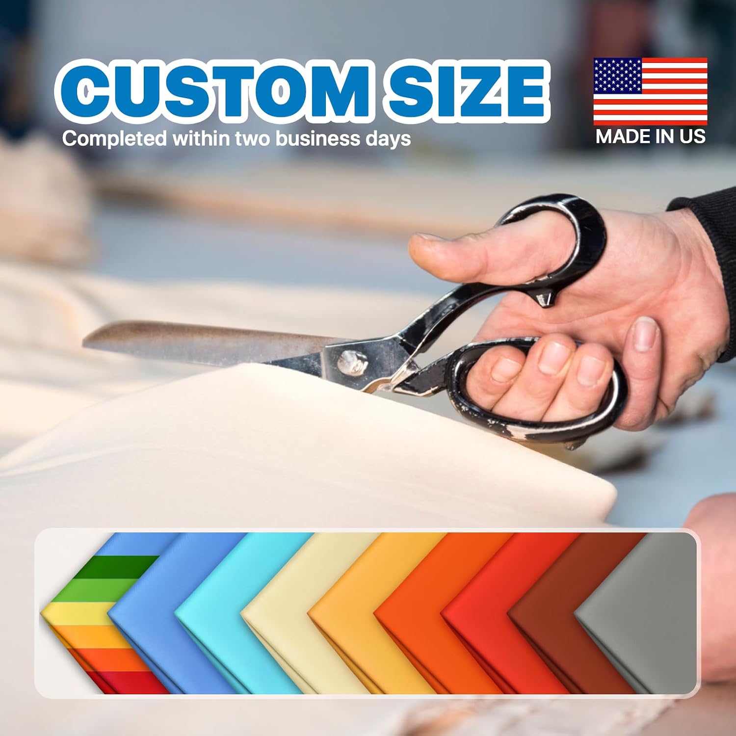 Royal Shade 8' x 10' Beige Rectangle Waterproof Sun Shade Sail Order to Make Canopy Awning, UPF50+ 95% UV Blockage Water Resistant, Outdoor Backyard Patio Garden Carport (We Customize)
