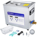 Anbull 6.5L/1.7Gal 180W Professional Ultrasonic Cleaner Machine with 304 Stainless Steel and Digital Timer Heater for Jewelry Watch Coin Glass Circuit Board Small Parts