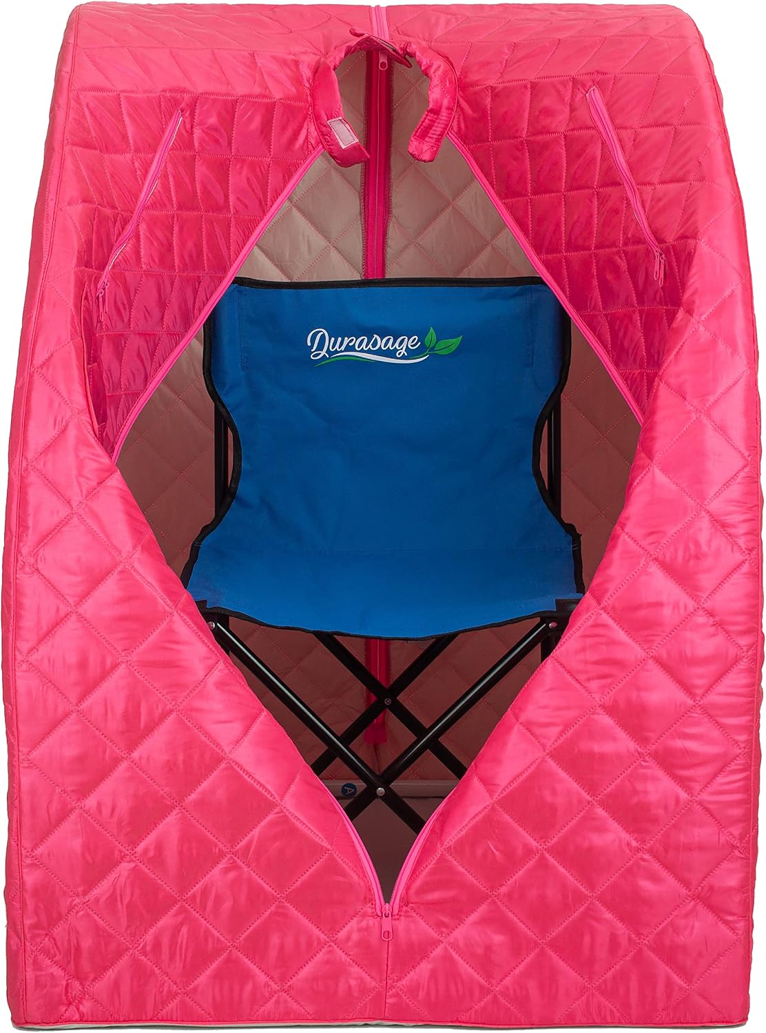 Durasage Portable Steam Sauna for Home Use – Foldable Full Body Personal Spa Tent with 800W Steam Generator, 60-Min Timer, Chair Included, Lightweight Design