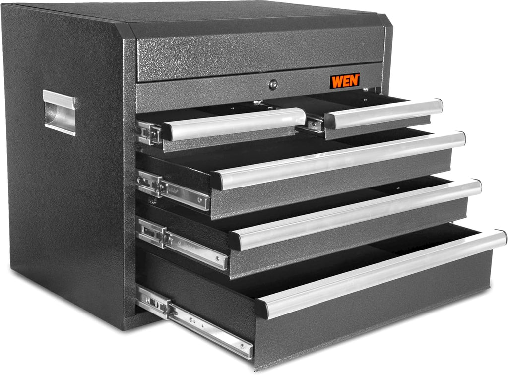 Wen 26-Inch Premium Tool Chest with Heavy Duty 21-Gauge Powder-Coated Steel Construction (GG261T)
