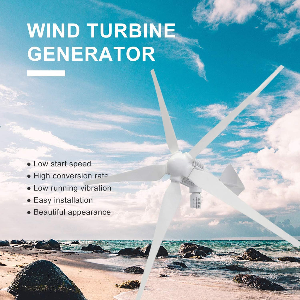 2440W 48V Solar Wind Hybrid System Solar Panel Kit with 1000W Wind Turbine Generator and 12pcs 120W Solar Panel and 3000W Power Inverter
