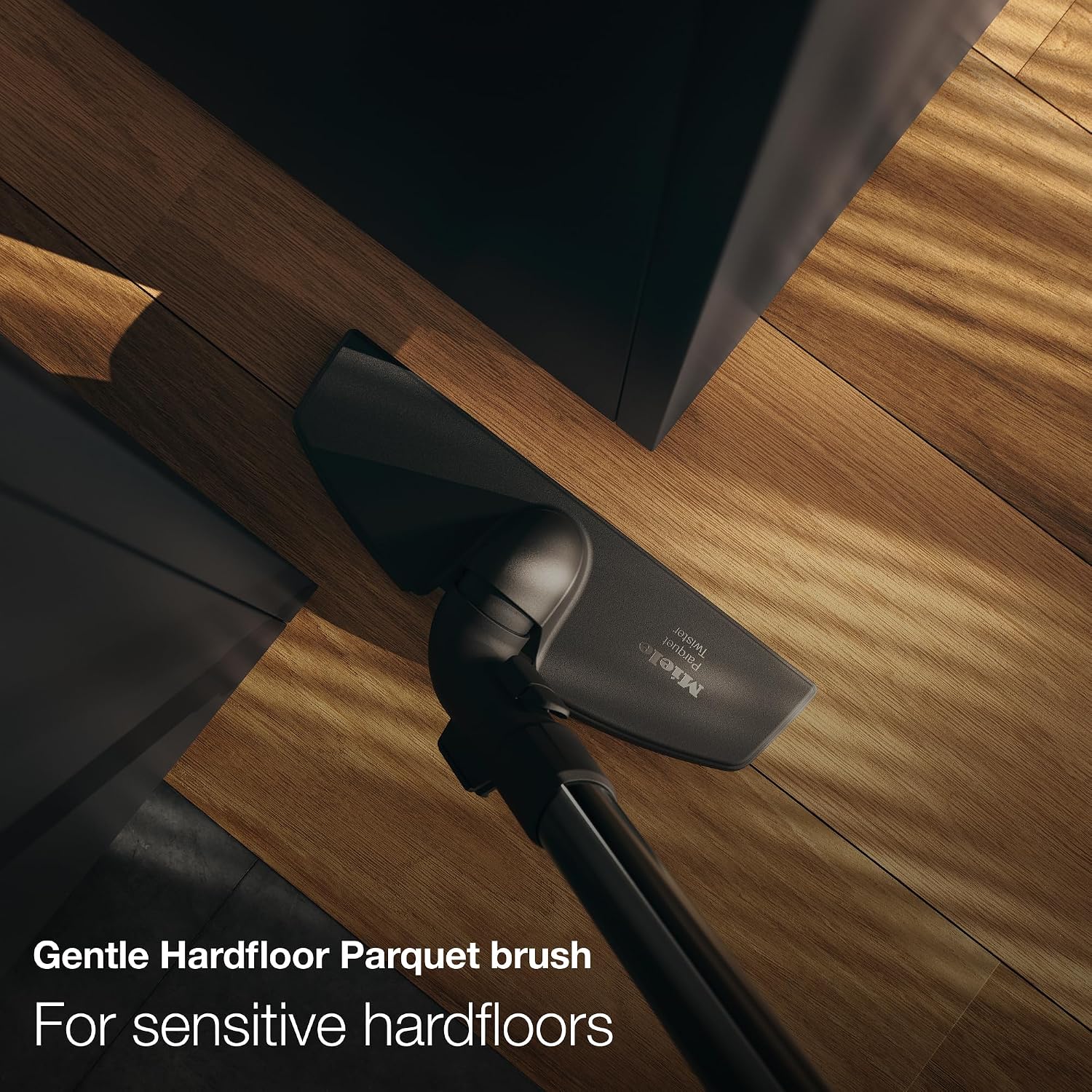 Miele Boost CX1 Parquet - Bagless Canister Vacuum Cleaner, Lightweight, Compact and Corded with Vortex Technology and HEPA AirClean Filter, in White/Rose