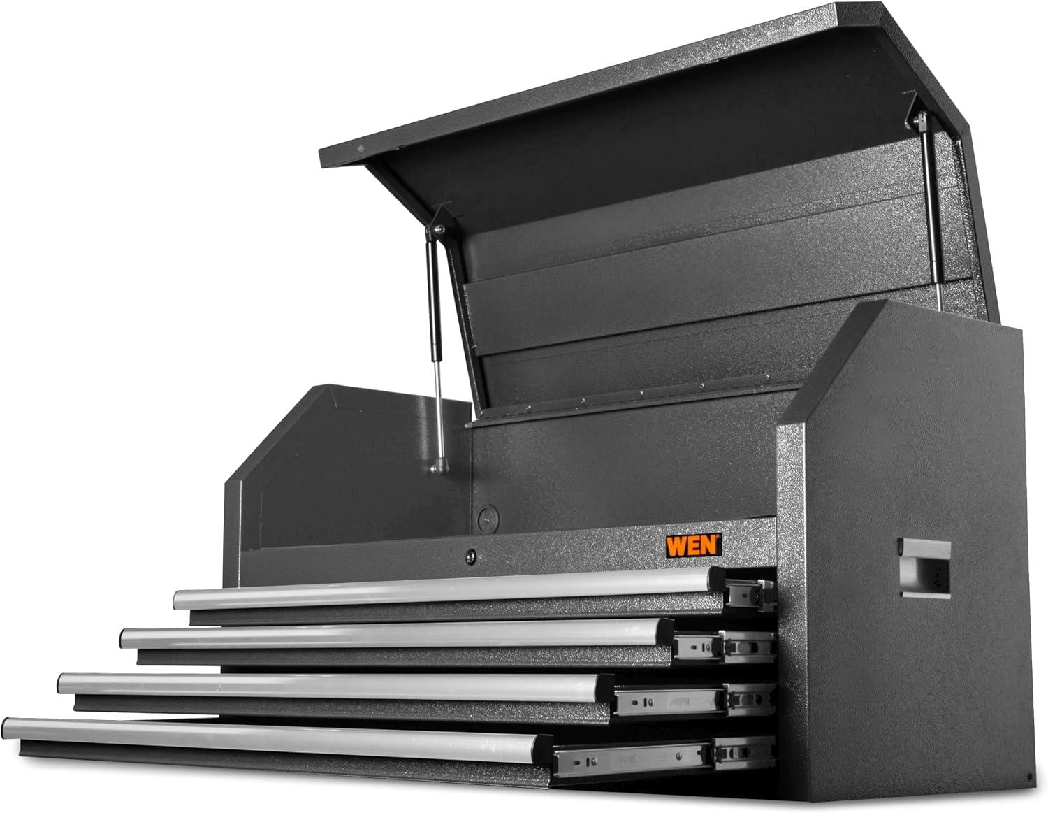 Wen 42-Inch Premium Tool Chest with Heavy Duty 21-Gauge Powder-Coated Steel Construction and Onboard Charging Station (GG421T)