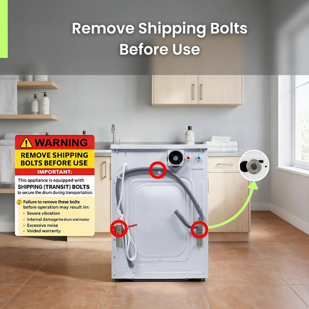 Equator Ver 3 Combo Washer Vented/Ventless Dry-1400RPM Color Coded Display White