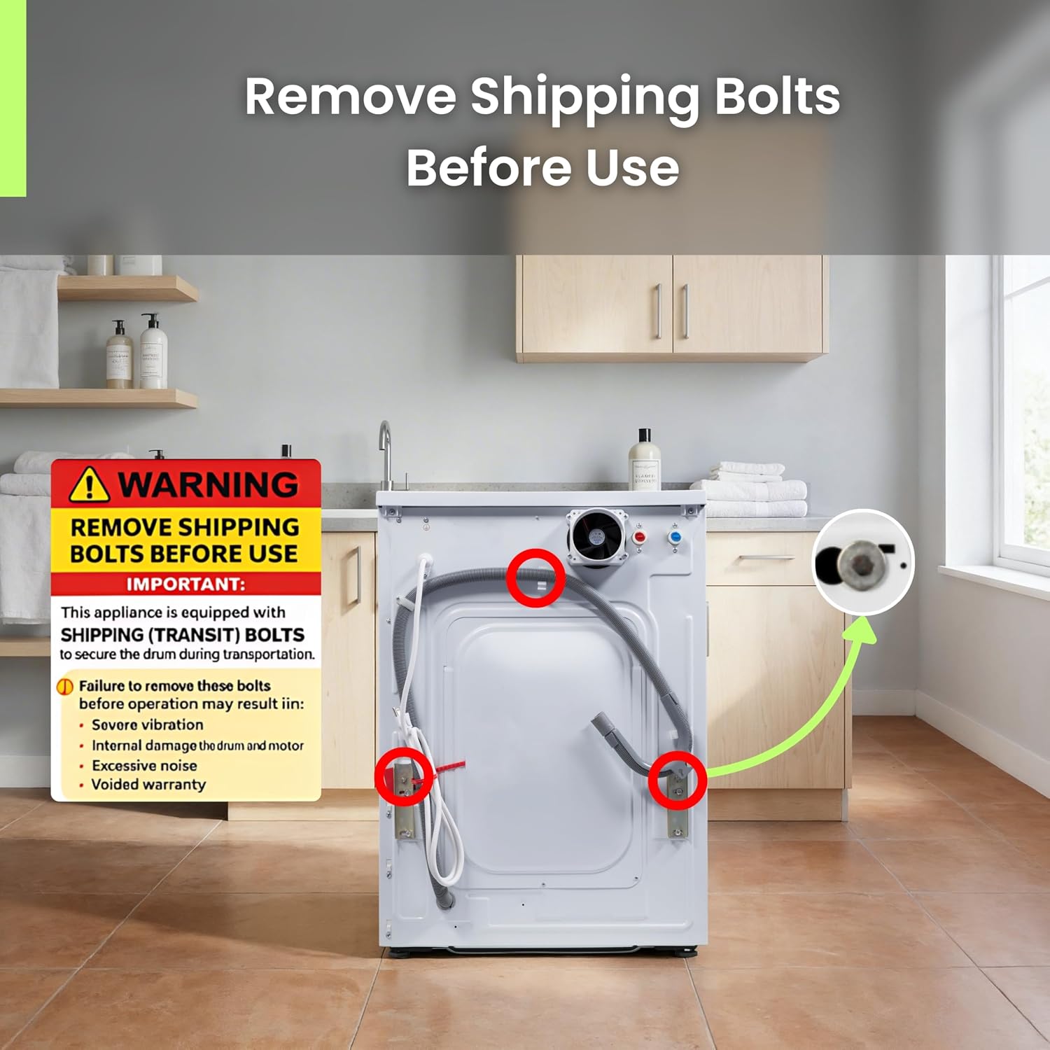 Equator Ver 3 Combo Washer Vented/Ventless Dry-1400RPM Color Coded Display White