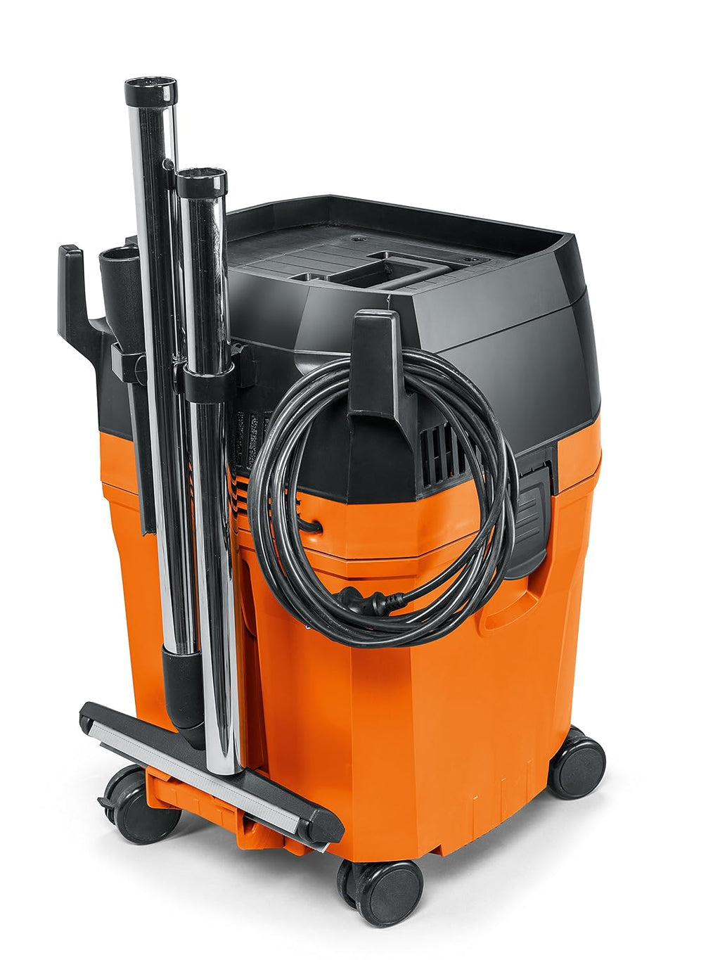 Fein Turbo II HEPA Set Wet/Dry Dust Extractor - 8.5-Gallon Capacity, 151 CFM Suction, Anti-Static System, Quiet 66 dB Operation, Includes HEPA Filter and Accessories - 92036060990