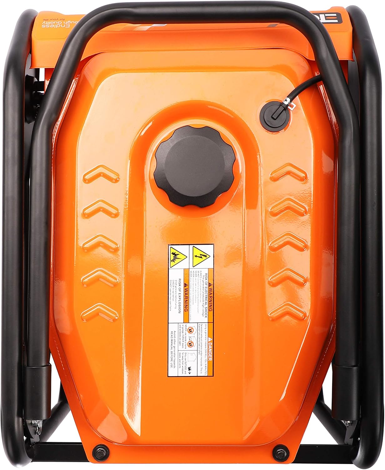 ETQ-13 Tough Quality 3600-Watt Gas Powered Generator, Extremely Quiet- CARB Compliant