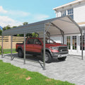 AIRWIRE 10x15 Metal Carport Carports with Enhanced Base Heavy Duty Garage Outdoor Galvanized Car Shelter for Car, Boats and Truck