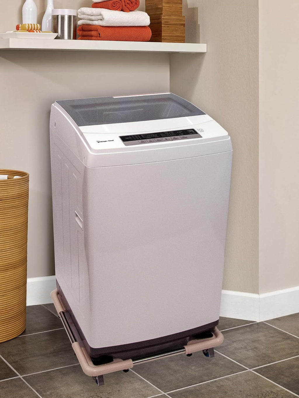 1.7 cu. ft. Portable Compact Top Load Washer in White