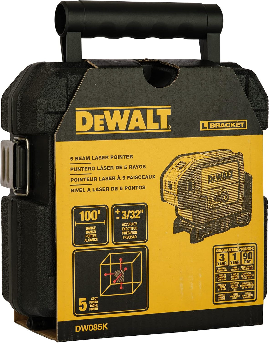 DEWALT Laser, 5-Beam (DW085K)