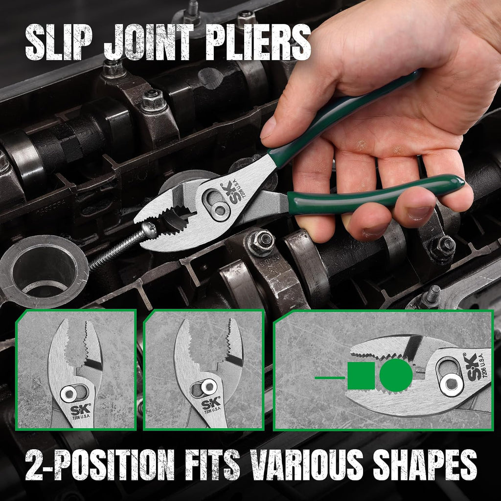 SK Tools USA 5 Piece General Purpose Pliers Set | 17835